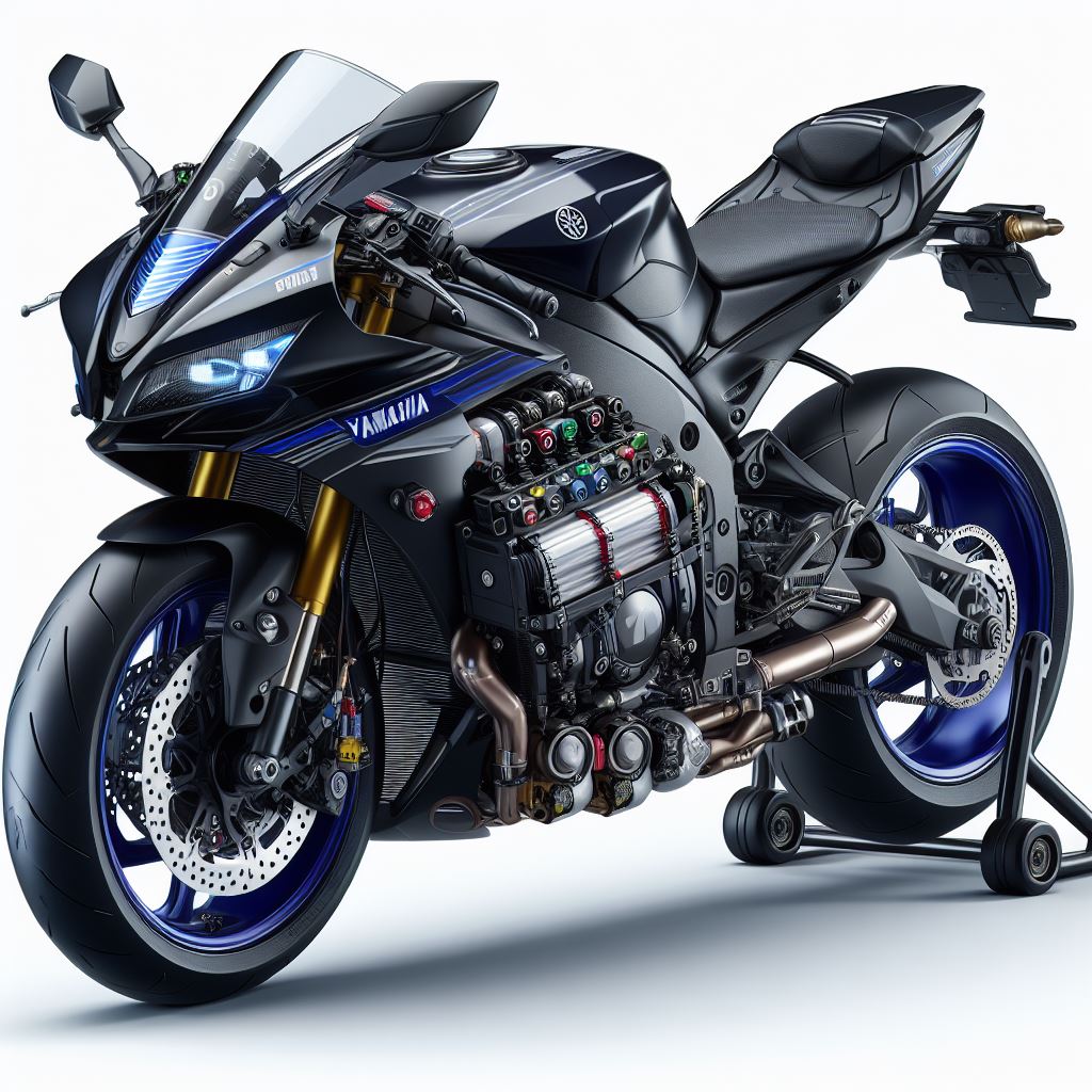 Yamaha YZFR1 illustration